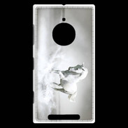 Coque Nokia Lumia 830 Cheval blanc 1