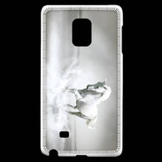 Coque Samsung Galaxy Note Edge Cheval blanc 1