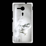 Coque Sony Xpéria SP Cheval blanc 1
