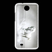 Coque HTC Desire 300 Cheval blanc 1