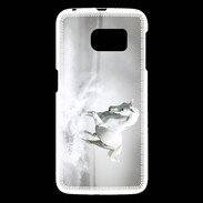 Coque Samsung Galaxy S6 Cheval blanc 1