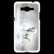 Coque Samsung Grand Prime 4G Cheval blanc 1