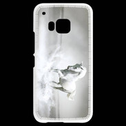 Coque HTC One M9 Cheval blanc 1