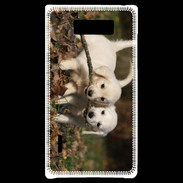 Coque LG Optimus L7 Duo de chiot golden retriever