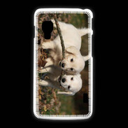 Coque LG L5 2 Duo de chiot golden retriever