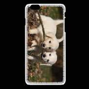 Coque iPhone 6Plus / iPhone 6Splus Duo de chiot golden retriever