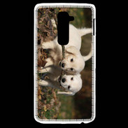 Coque LG G2 Duo de chiot golden retriever