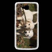 Coque LG L90 Duo de chiot golden retriever