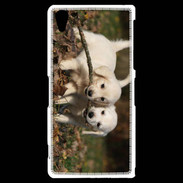 Coque Sony Xperia Z2 Duo de chiot golden retriever