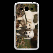 Coque Samsung Core Plus Duo de chiot golden retriever