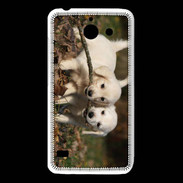 Coque Huawei Y550 Duo de chiot golden retriever