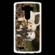 Coque LG G4 Duo de chiot golden retriever