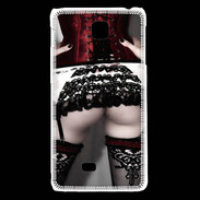Coque LG F5 Corset de charme