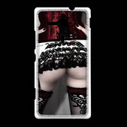 Coque Sony Xpéria SP Corset de charme