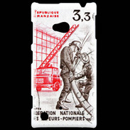 Coque Nokia Lumia 720 Timbre Sapeurs pompiers