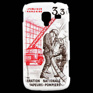 Coque Samsung Galaxy Ace 2 Timbre Sapeurs pompiers
