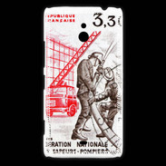Coque Nokia Lumia 1320 Timbre Sapeurs pompiers