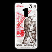 Coque HTC One Max Timbre Sapeurs pompiers