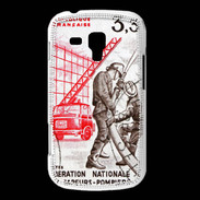 Coque Samsung Galaxy Trend Timbre Sapeurs pompiers