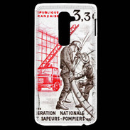 Coque LG G2 Timbre Sapeurs pompiers