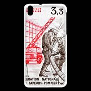 Coque HTC Desire 816 Timbre Sapeurs pompiers