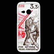 Coque HTC One Mini 2 Timbre Sapeurs pompiers