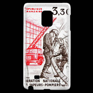 Coque Samsung Galaxy Note Edge Timbre Sapeurs pompiers