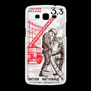 Coque Samsung Galaxy Grand2 Timbre Sapeurs pompiers