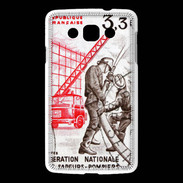 Coque LG L60 Timbre Sapeurs pompiers