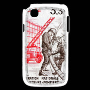 Coque LG L40 Timbre Sapeurs pompiers