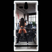 Coque Sony Xperia U Moto sexy 2
