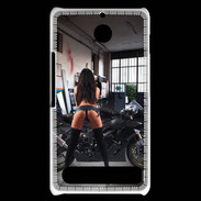 Coque Sony Xperia E1 Moto sexy 2