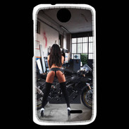 Coque HTC Desire 310 Moto sexy 2