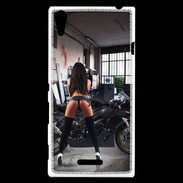 Coque Sony Xperia T3 Moto sexy 2