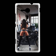 Coque Sony Xpéria SP Moto sexy 2