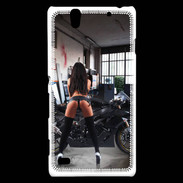 Coque Sony Xperia C4 Moto sexy 2