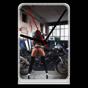 Pendule de bureau Moto sexy 2