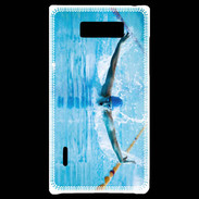 Coque LG Optimus L7 Nageur en piscine