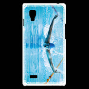 Coque LG Optimus L9 Nageur en piscine