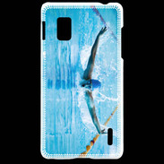 Coque LG Optimus G Nageur en piscine
