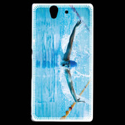 Coque Sony Xperia Z Nageur en piscine