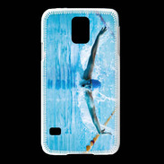 Coque Samsung Galaxy S5 Nageur en piscine