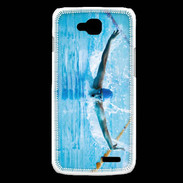 Coque LG L90 Nageur en piscine