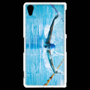 Coque Sony Xperia Z2 Nageur en piscine
