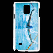 Coque Samsung Galaxy Note 4 Nageur en piscine