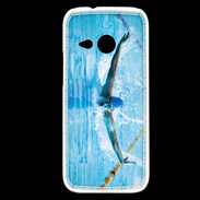 Coque HTC One Mini 2 Nageur en piscine