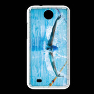 Coque HTC Desire 300 Nageur en piscine