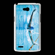 Coque LG L80 Nageur en piscine