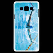 Coque Samsung A7 Nageur en piscine