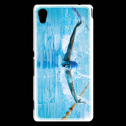 Coque Sony Xperia M4 Aqua Nageur en piscine